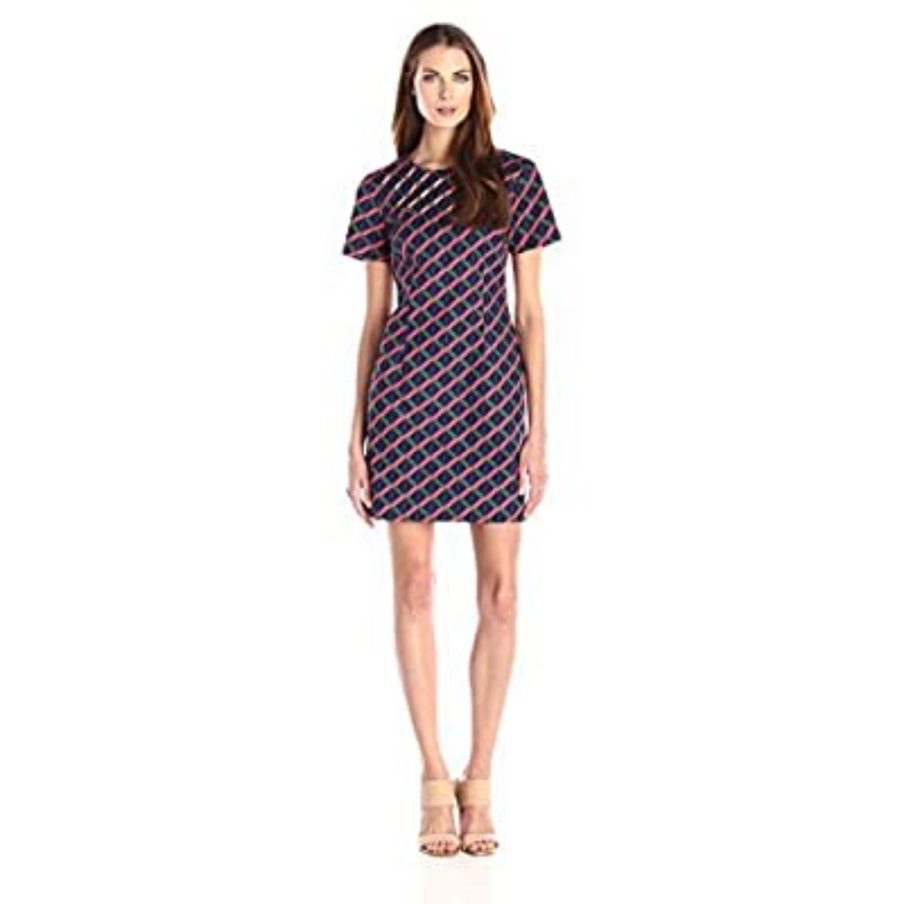 Like New Trina Turk Short Sleeve Dress